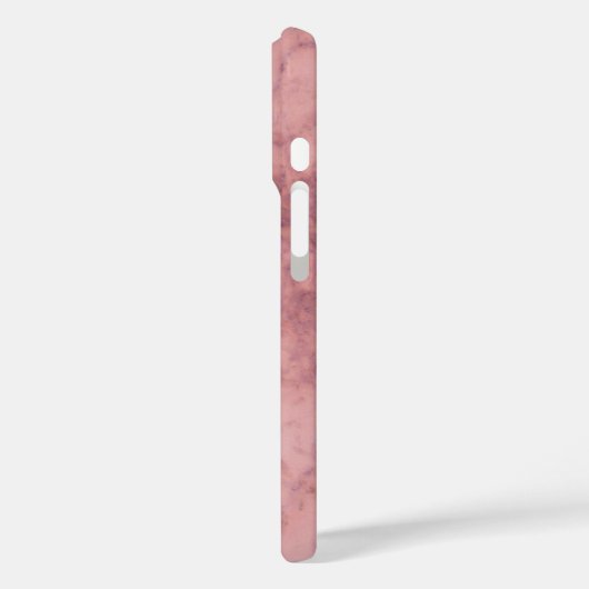 Roze marmer Case-Mate iPhone case (Achterkant / Links)