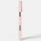 Roze Marmer Glam Onderschrift Case-Mate iPhone Case (Achterkant / Rechts)