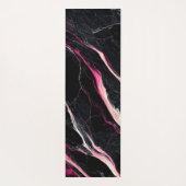 Roze marmer Glitter Yoga Mat (Achterkant)