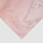 Roze Marmer Goud Glitter Abstract Patroon Tissuepapier (Detail)