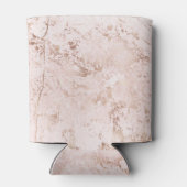 Roze marmer: gouden textuur achtergrond. blikjeskoeler (Achterkant)