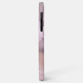 Roze Marmer Hoesje-Mate iPhone Case (Achterkant/links)