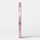 Roze Marmer Hoesje-Mate iPhone Case (Achterkant / Links)