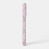 Roze Marmer iPhone 16 Hoesje (Rechterkant)