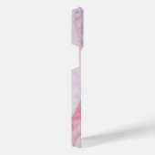Roze marmer iPhone hoesje (Rechterkant)