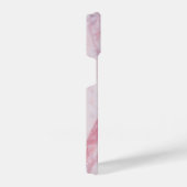 Roze marmer iPhone hoesje (Rechterkant)