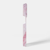 Roze marmer iPhone hoesje (Rechterkant)