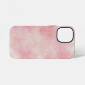 roze marmer iPhone hoesje (Achterkant horizontaal)