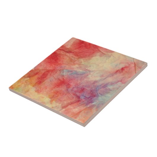 Roze marmer keramische Tegel Tegeltje (Zijkant)