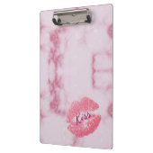 Roze marmer klembord (Links)
