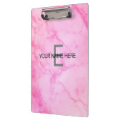 Roze marmer klembord (Links)