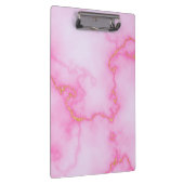 Roze marmer-klembord klembord (Rechts)