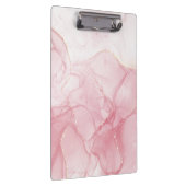 Roze marmer-klembord klembord (Rechts)
