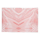 Roze marmer kussensloop (Achterkant)