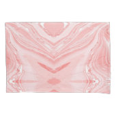 Roze marmer kussensloop (Voorkant)