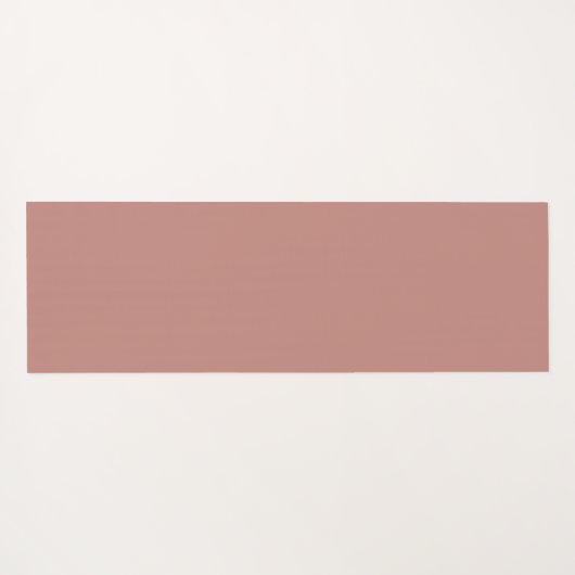 Roze marmer Monogram Alle Initialen en namen op ma Yogamat (Achterkant (horizontaal))