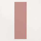 Roze marmer Monogram Alle Initialen en namen op ma Yogamat (Achterkant)