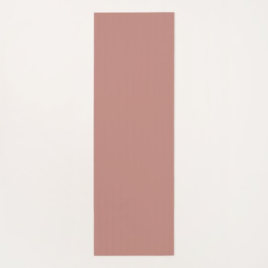 Roze marmer Monogram Alle Initialen en namen op ma Yogamat (Achterkant)