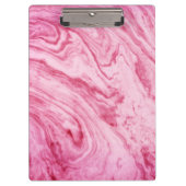 roze marmer, mooi vormig klembord (Voorkant)