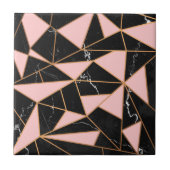 Roze marmer mosaic tegeltje (Voorkant)