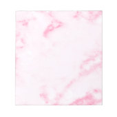 Roze marmer notitieblok (Voorkant)