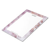 Roze marmer-Notitieblok Notitieblok (Schuin)