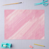 Roze marmer ombre penseelstrepstrepen tissuepapier (Craft)
