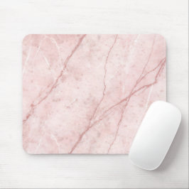 Roze Marmer Organische Stof Roze Blush  Muismat