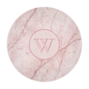 Roze Marmer Organische Stof Roze Blush  Snijplank