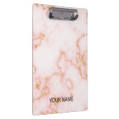 Roze marmer past klembord aan (Rechts)