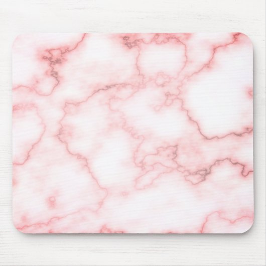 Roze marmer Plain Muismat (Voorkant)