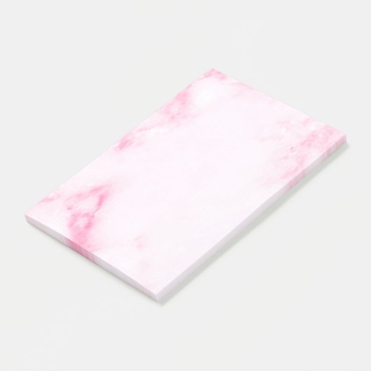 Roze marmer post-it® notes (Schuin)