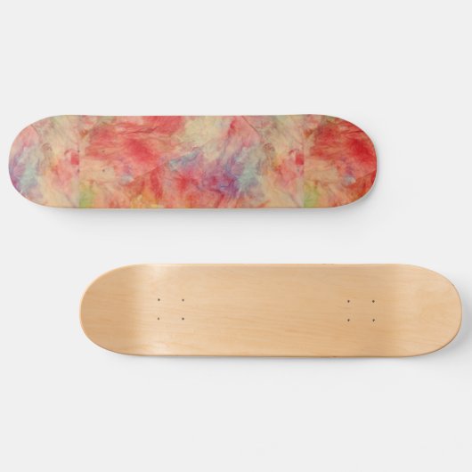 Roze marmer Skateboard (Horizontaal)