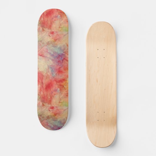 Roze marmer Skateboard (Voorkant)