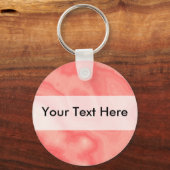 Roze marmer sleutelhanger (Voorkant)