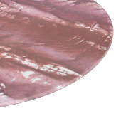 Roze marmer snijplank (Hoek)