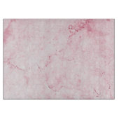 Roze marmer snijplank (Voorkant)