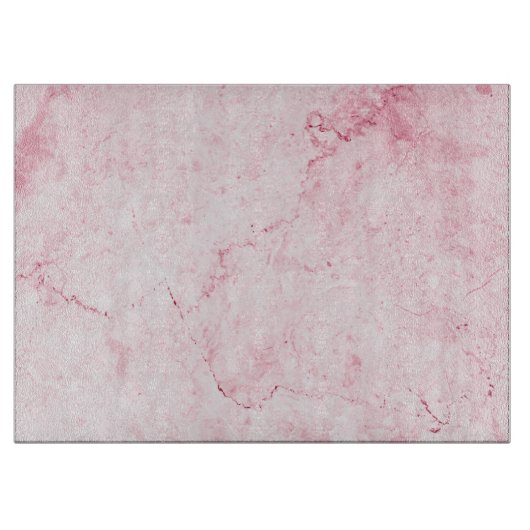 Roze marmer snijplank (Voorkant)