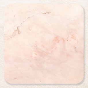Roze marmer Stone Modern Elegant Stijlvol Kartonnen Onderzetters
