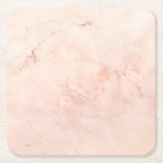 Roze marmer Stone Modern Elegant Stijlvol Kartonnen Onderzetters