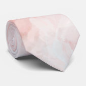 roze marmer stropdas (Opgerold)