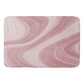 Roze marmer Swirl Badmat (Voorkant)