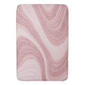 Roze marmer Swirl Badmat (Voorkant Verticaal)