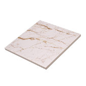 Roze marmer tegeltje (Zijkant)