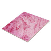 roze marmer textuur elegant mooi tegeltje (Zijkant)