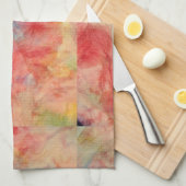 Roze marmer theedoek (Quarter Fold)