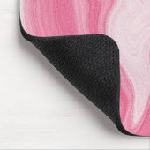 Roze Marmer Wervelend Patroon – Esthetisch Abstrac Muismat (Hoek)