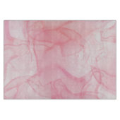 Roze marmerachtergrond, vloeiende kunstachtergrond snijplank (Voorkant)