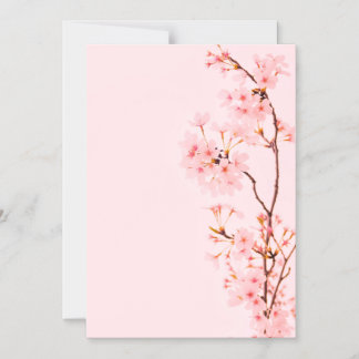 roze marmeren bloem Dünne Magnetische Kaart Uitnodiging