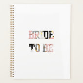 Roze marmeren bruid om te zijn planner (Voorkant)